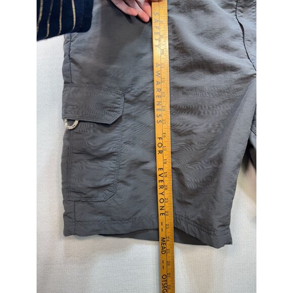 Wrangler Mens Cargo Shorts Size 44 Gray Lightweight Outdoor Casual Nylon - Picture 6 of 10